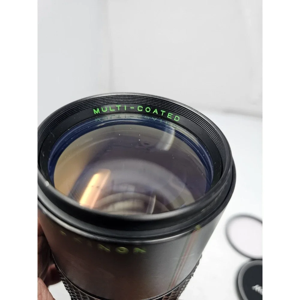 Auto Makinon f=80 -200mm Multi-Coated 1:3.5‎ Lens With Hova 62mm Skylight Filter